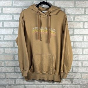 Aerie It’s All Good Distressed Hoodie- Size XS